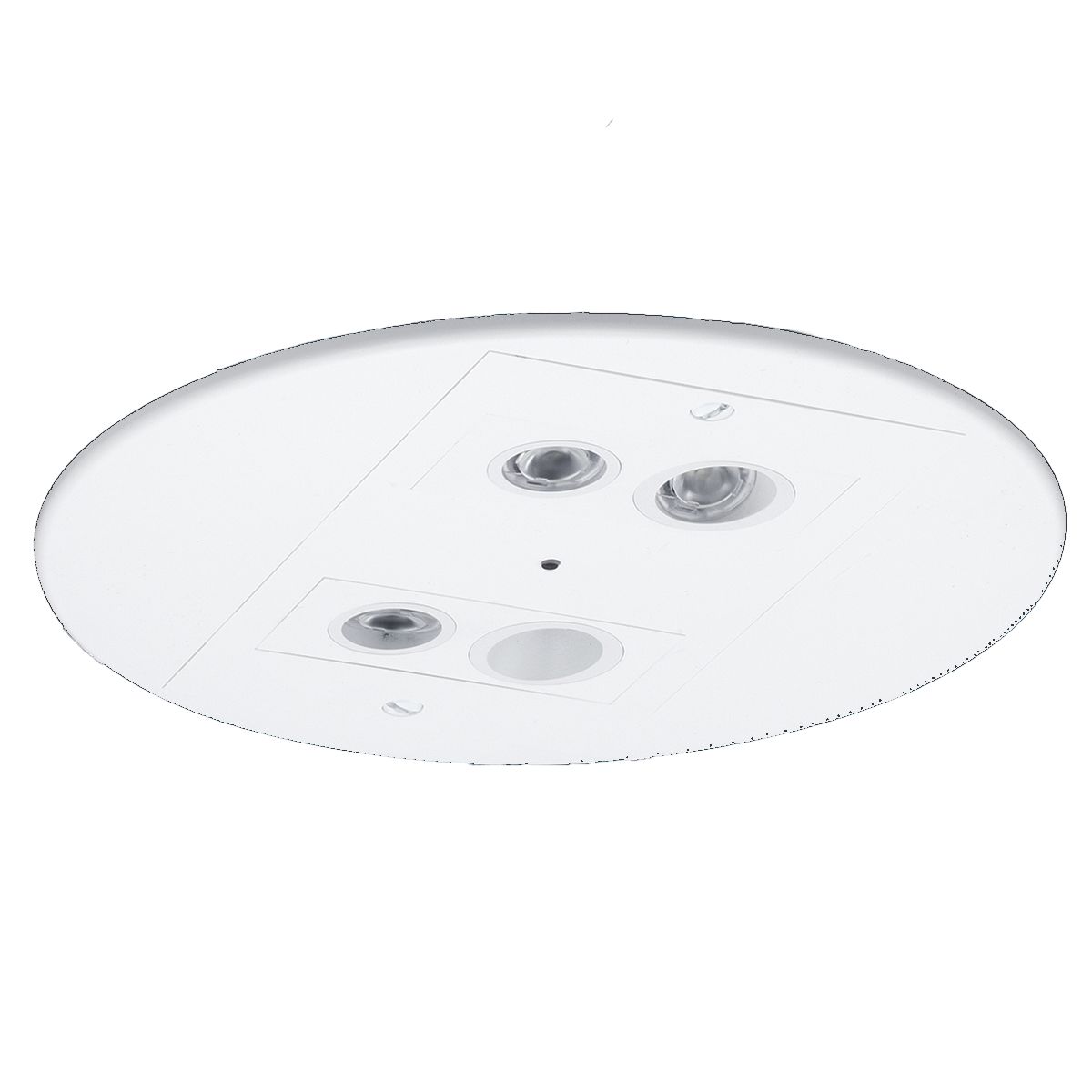 EV4R ceiling mounted, recessed emergency light United Power System